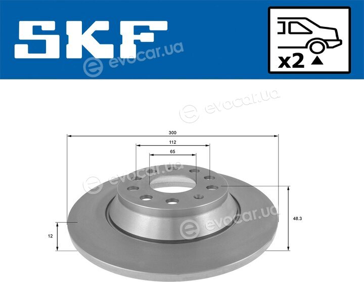 SKF VKBD 90075 S2
