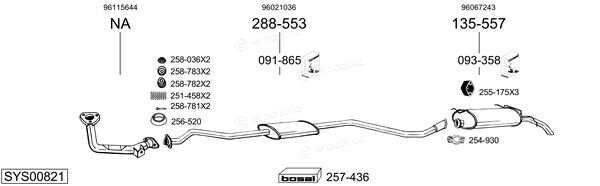 Bosal SYS00821