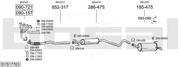 Bosal SYS17763