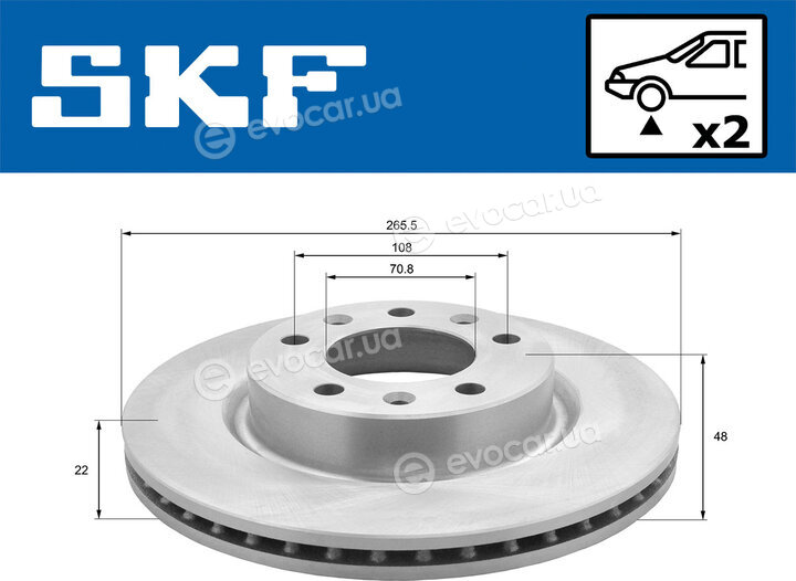 SKF VKBD 80113 V2