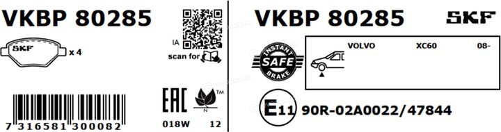 SKF VKBP 80285