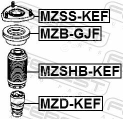 Febest MZD-KEF