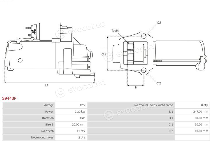 AS S9443P