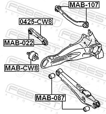 Febest MAB-CW8