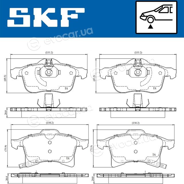 SKF VKBP 80043 A