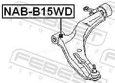 Febest NAB-B15WD