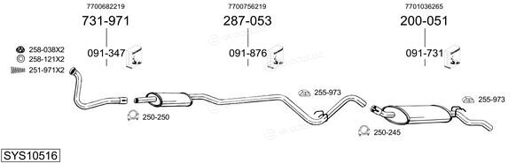 Bosal SYS10516