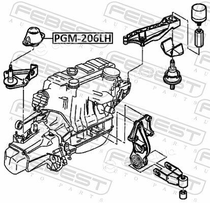 Febest PGM-206LH