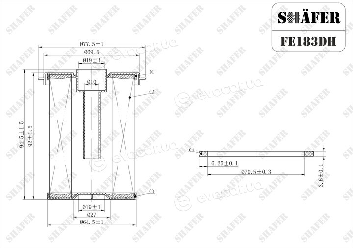 Shafer FE183DH