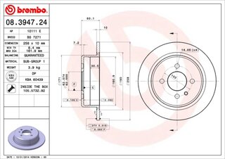 Brembo 08.3947.24