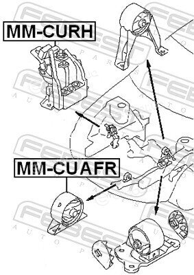 Febest MM-CURH