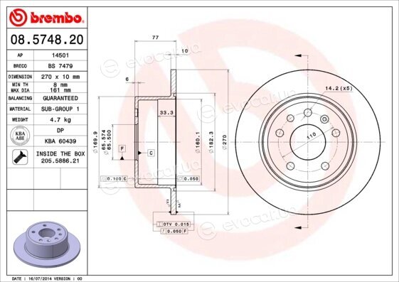 Brembo 08.5748.20