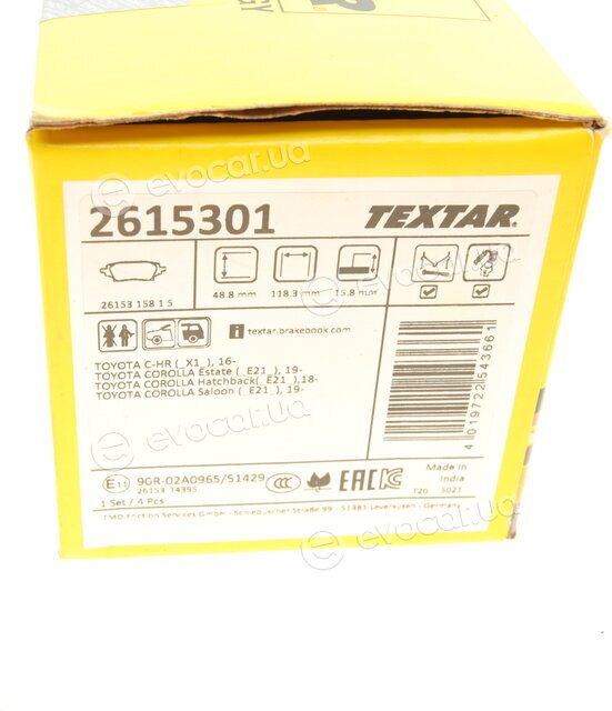 Textar 2615301