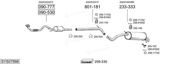 Bosal SYS07898