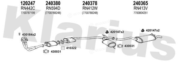 Klarius 720304E