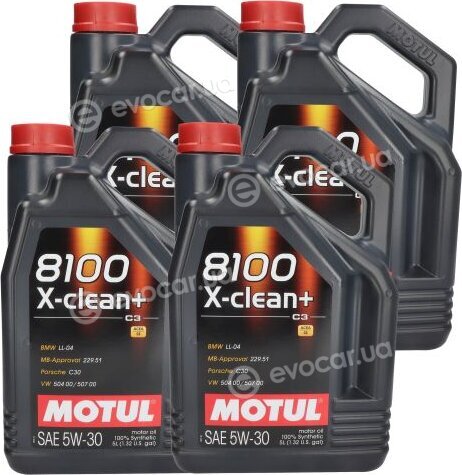 Motul 8100XCLEAN5W305LX4K