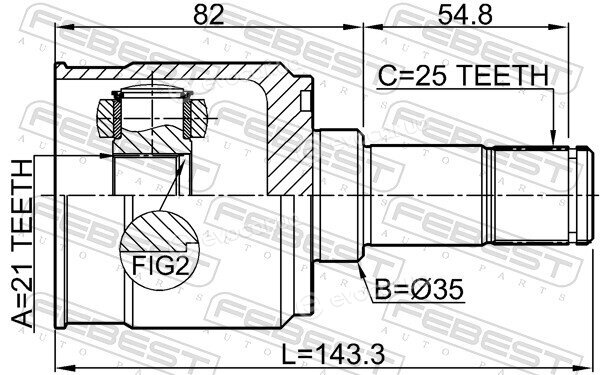 Febest 3511-NL3R