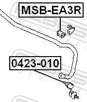 Febest MSB-EA3R