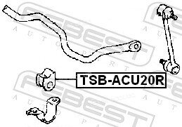 Febest TSB-ACU20R