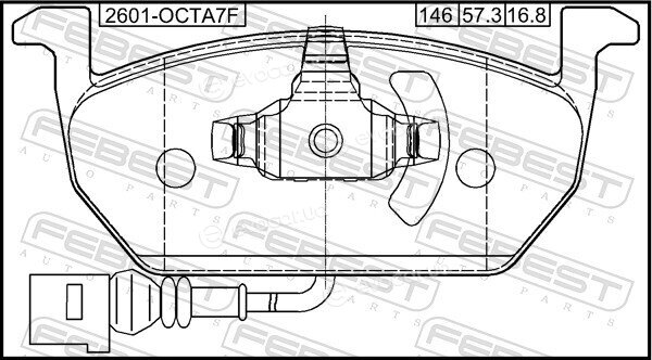 Febest 2601-OCTA7F
