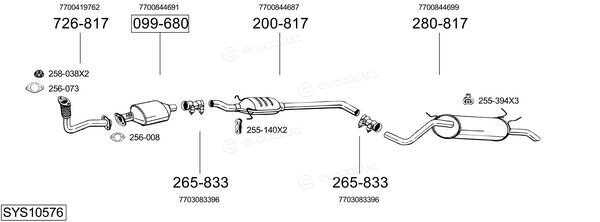 Bosal SYS10576