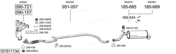 Bosal SYS11134