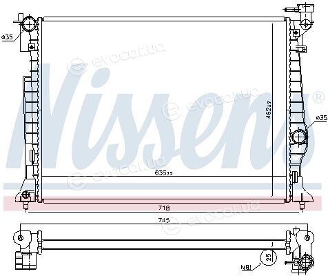 Nissens 606954