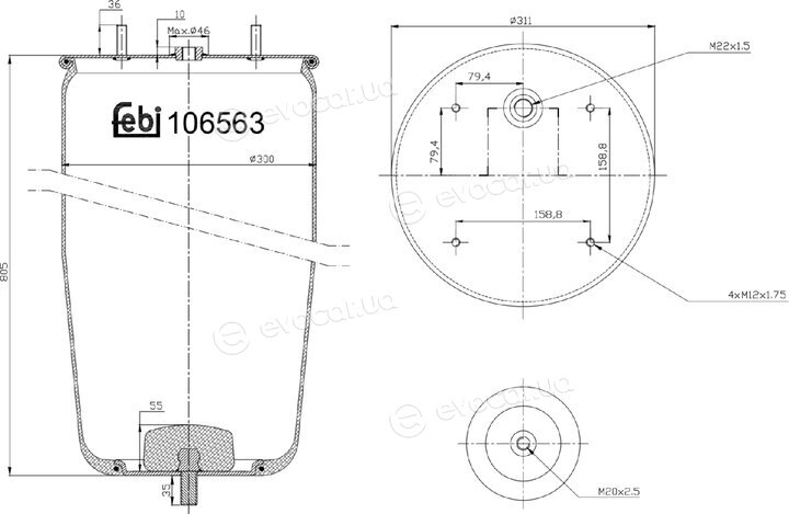 Febi 106563