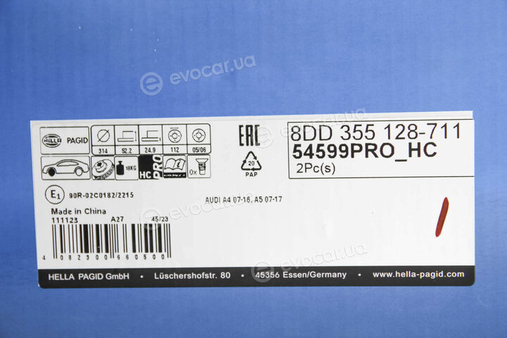 Hella 8DD 355 128-711