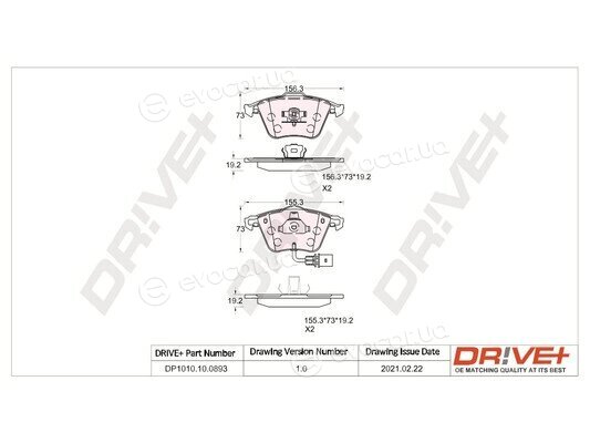 Drive+ DP1010.10.0893