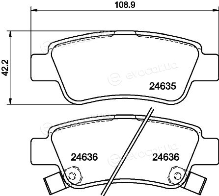 Hella Pagid 8DB 355 013-591