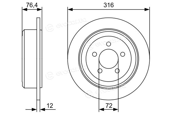 Bosch 0 986 479 W22