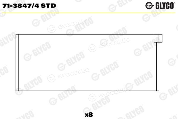 Glyco 71-3847/4 STD