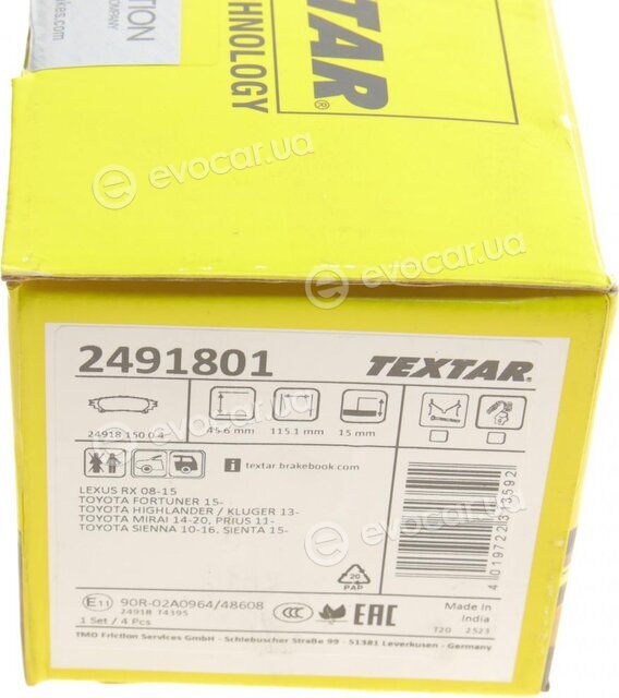 Textar 2491801