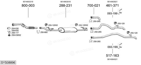 Bosal SYS08896