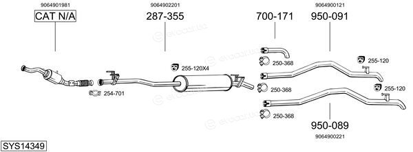 Bosal SYS14349