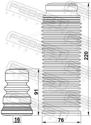 Febest VWSHB-001-KIT