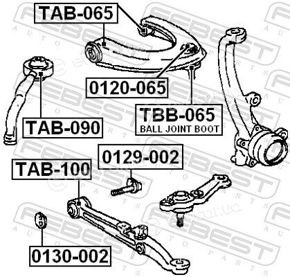 Febest TAB-100