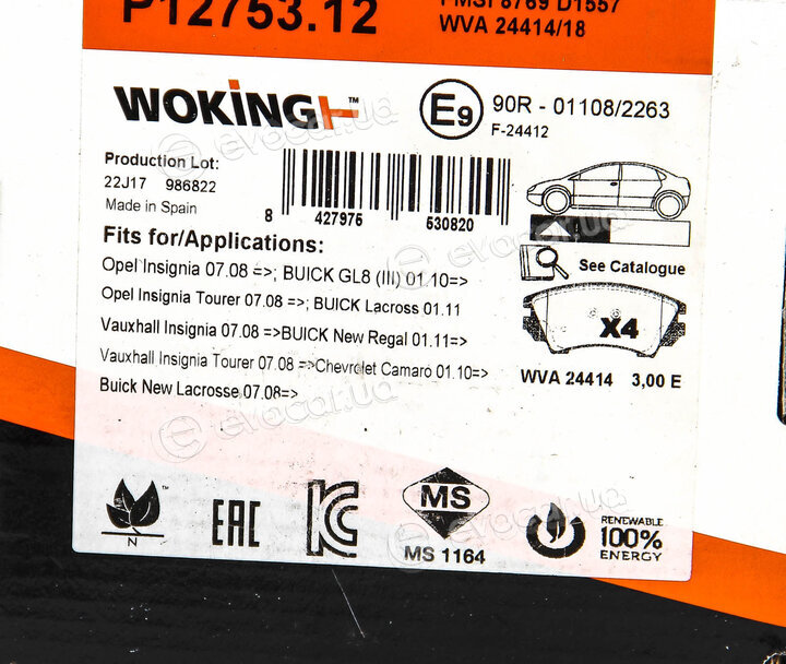 Woking P12753.12