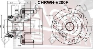 Asva CHRWH-V200F
