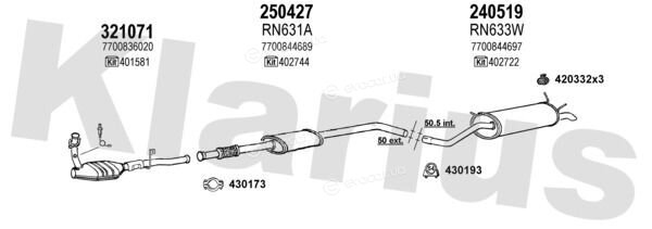 Klarius 720650E