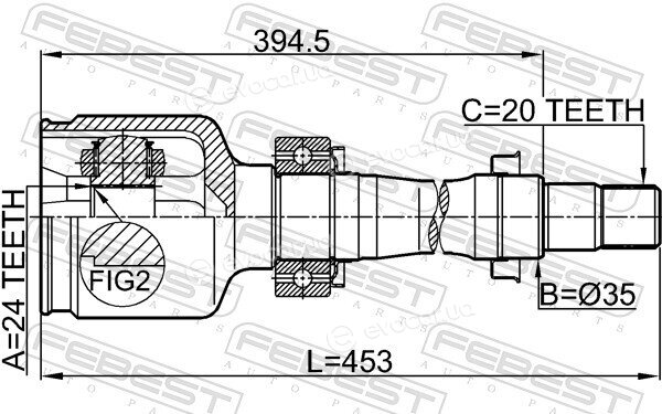 Febest 0111-220RH