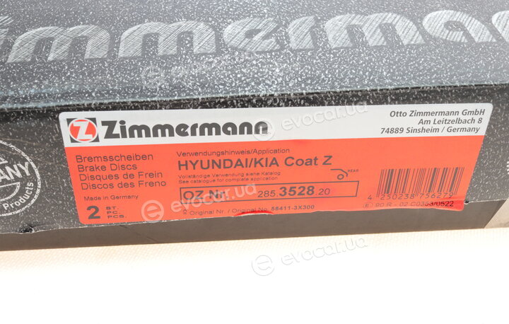 Zimmermann 285.3528.20