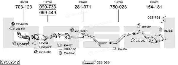 Bosal SYS02312