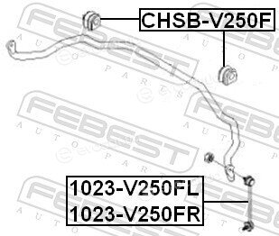 Febest CHSB-V250F