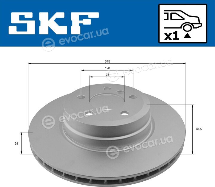 SKF VKBD 90715 V1