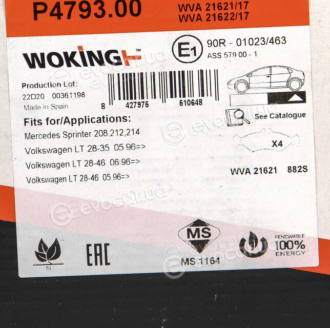 Woking P4793.00