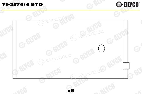 Glyco 71-3174/4 STD