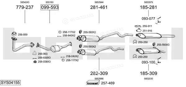 Bosal SYS04155