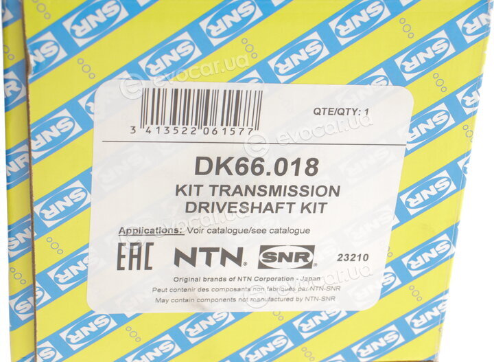 NTN / SNR DK66.018